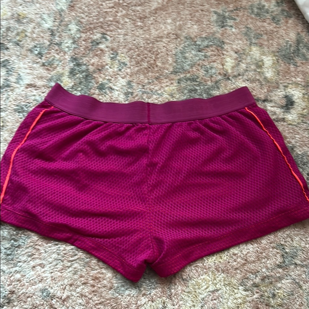 Champion Pink and Orange Athletic Shorts Lightweight Moisture-Wicking - Picture 2 of 4